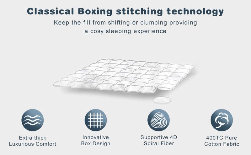 Hotel Luxe Cooling Mattress Topper